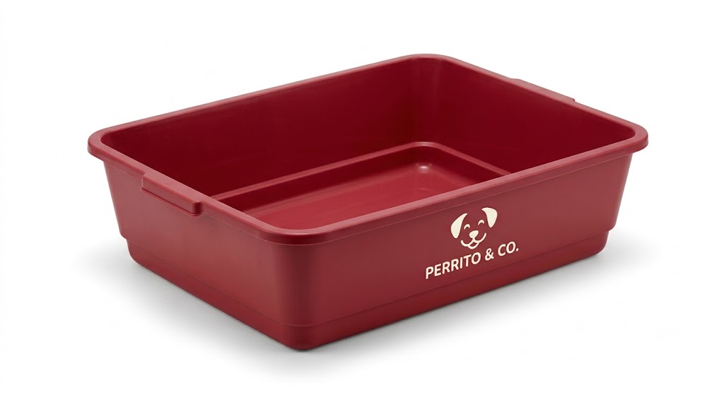Arenero para gatos